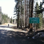 Coal Bank Pass Road Cyclist Woman Colorado