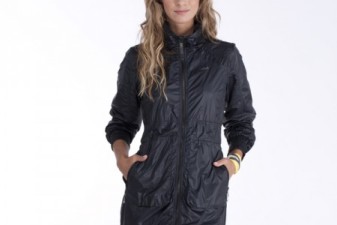 women outdoors adventure outside rain jacket LOLE Solano
