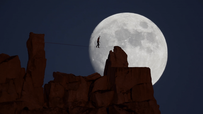 Dean Potter Slackline Moab Adventure