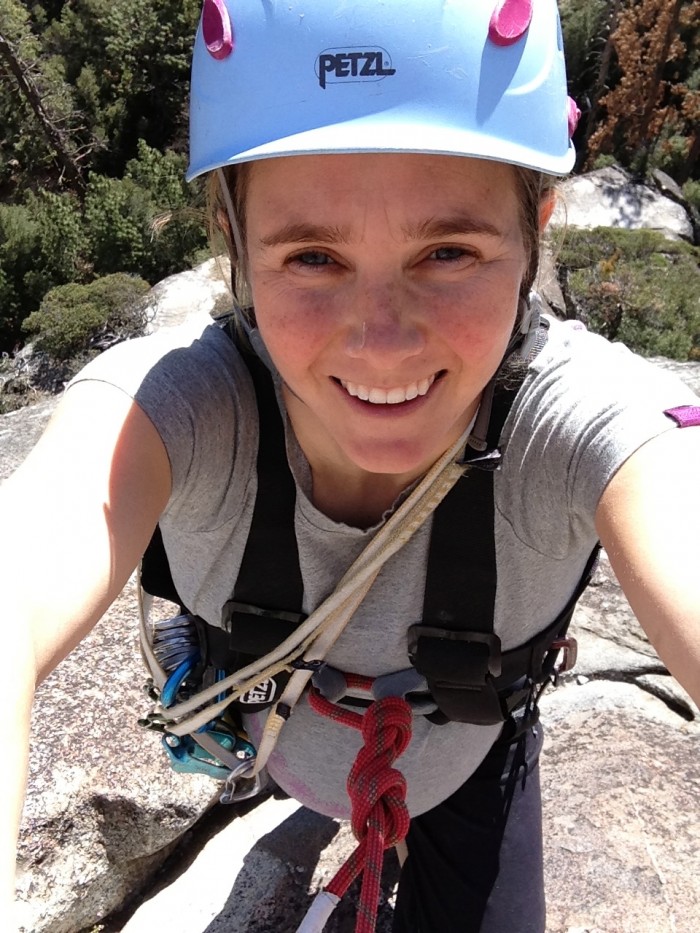 Interview with Rock Climber Beth Rodden Climbing Pregnant