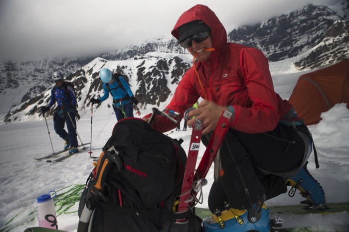 University Peak Female Ski Descent 