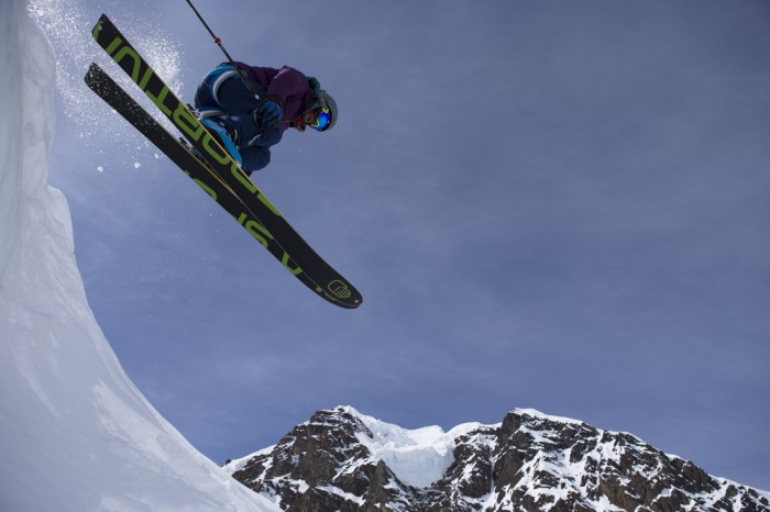 University Peak Female Ski Descent 