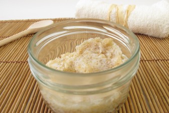 homemade foot scrub
