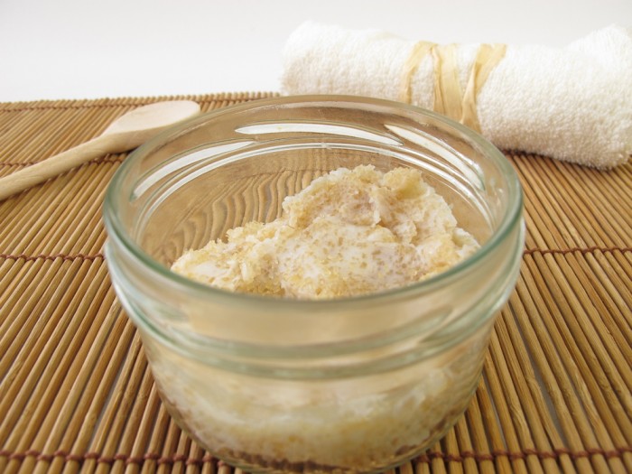 homemade foot scrub