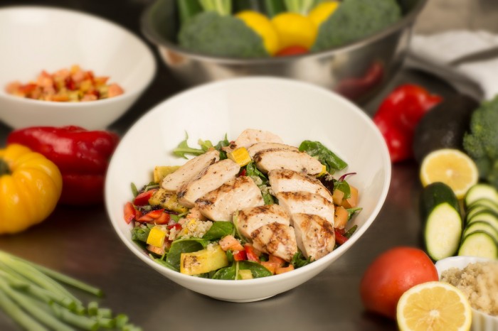 Chicken & Grilled Vegetable Salad Recipe