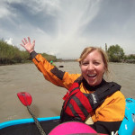 kayak waterfall christie eastman