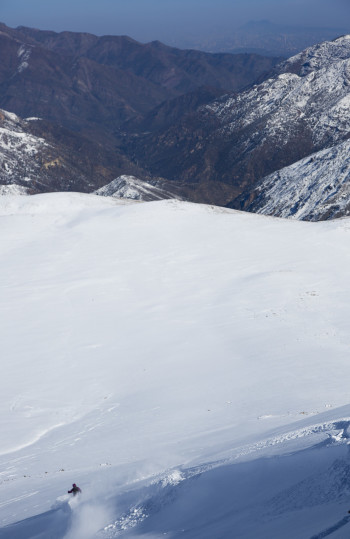 Ingrid Backstrom in Laparva, Chile. Photo: Adam Clark