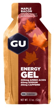 Gu Energy maple bacon gel