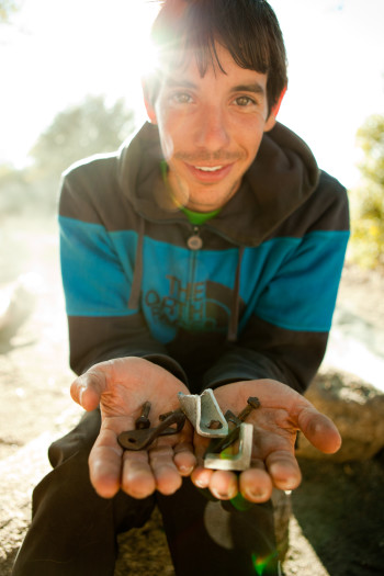 Alex Honnold & Will Stanhope, El Giraffe Libre 5.13, El Gran Trono Blanco, Sierra Juarez Mountains, Baja, Mexico